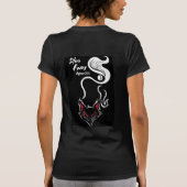 Silver Foxes 2025 Dames V Hals T-shirt (Achterkant)