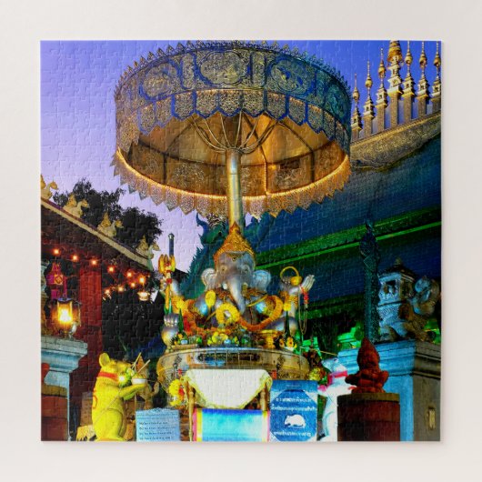 Silver Ganesha Legpuzzel (Verticaal)