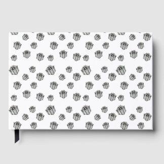 Silver Gift Boxes Elegant Holiday Premium Party Gastenboek