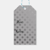 Silver Gift Labels Cadeaulabel (Achterkant)