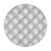 Silver Glam Diamond Blush Pink Snijplank (Voorkant)