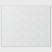 Silver Glitter Cadeaupapier (Vlak)