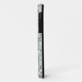 Silver Glitter Case-Mate iPhone Case (Achterkant/links)