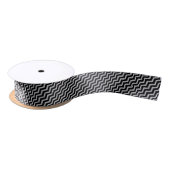 Silver Glitter Chevron Black Pattern Lint (Spoel)