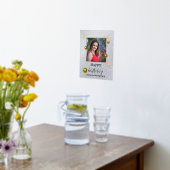 Silver Glitter Gold Balloons Happy Birthday Folie Afdrukken (Laag (Keuken))