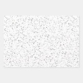 Silver Glitter Kijk Inpakpapier Vel (Voorkant 2)