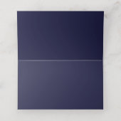 Silver Glitter op Royal Blue Rozen (Binnenkant ongevouwen)