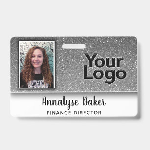 Silver Glitter Professional CNA Verpleegkundige Fo Badge