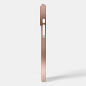 Silver Glitter Roos Gold Metallic Girly Signature Case-Mate iPhone Case (Achterkant / Links)