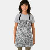 Silver Glitter Sparkle Schort (Insitu)