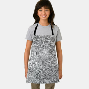 Silver Glitter Sparkle Schort