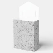 Silver Glitter Sparkles Bedankdoosjes (Geopend)