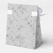 Silver Glitter Sparkles Bedankdoosjes (Achterkant)