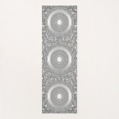 Silver Glitter Yoga Mat (Voorkant)