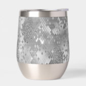 Silver Glitzy Glitter Snake Skin (Links)