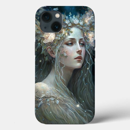 Silver Goddess Fantasy Art Case-Mate iPhone Case (Achterkant)