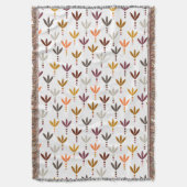 Silver, Gold, Brass en Platinum Throw Blanket Deken (Voorkant Verticaal)