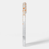 Silver Gold glitter sparkles name Case-Mate iPhone Case (Achterkant / Rechts)