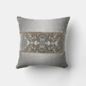 Silver Gold - Initiaal Kussen (Achterkant)