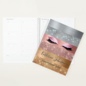 Silver Gold Rose Gold Parties scintillant 2024 Sal (Devant avec enveloppe)