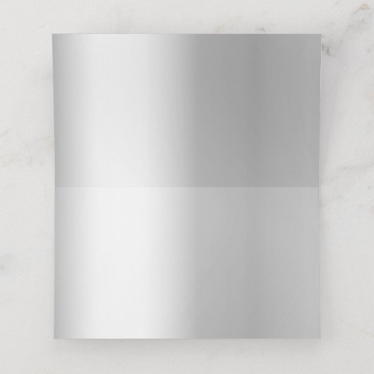 Silver Gold sparkles bruiloft (Binnenkant ongevouwen)