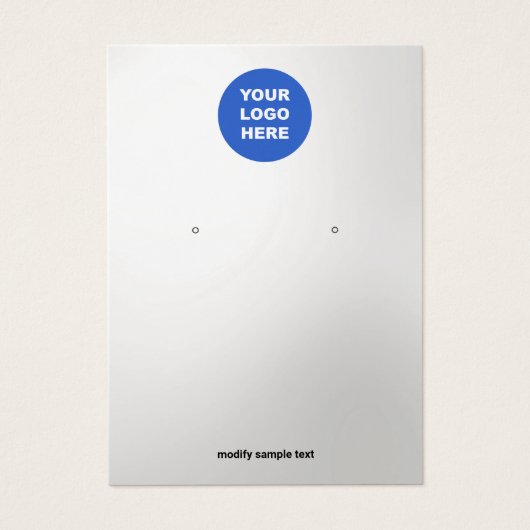 Silver Gradient Logo toevoegen waarmee de Kaart va (Voorkant)