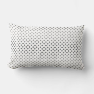 Silver Gradient Polka Dots van Shirley Taylor Kussen