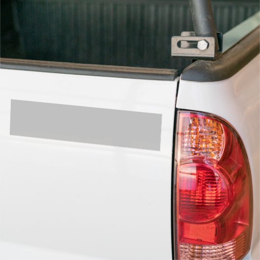 Silver Gray Bumpersticker (Op Truck)