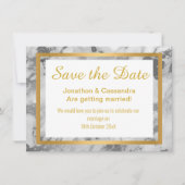 SILVER GRAY GOLD ABSTRACT MARBLE BEWART DE DATUM (Voorkant)