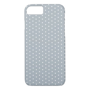 Silver Gray Polka Dot iPhone 7 iPhone 8/7 Hoesje
