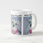 SILVER GRAY SWEET SCHNAUZER JUMBO MOK (Voorkant rechts)