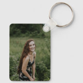 Silver Grey 4-Photo Fun Boxes Class Year Sleutelha Sleutelhanger (Achterkant)