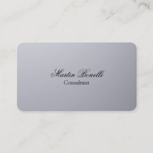Silver Grey Background klassiek Visitekaartje