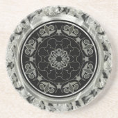Silver Grey  Celtic Design Zandsteen Onderzetter (Voorkant)