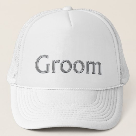 Silver Grey Groom Bridal Party Pet (Voorkant)