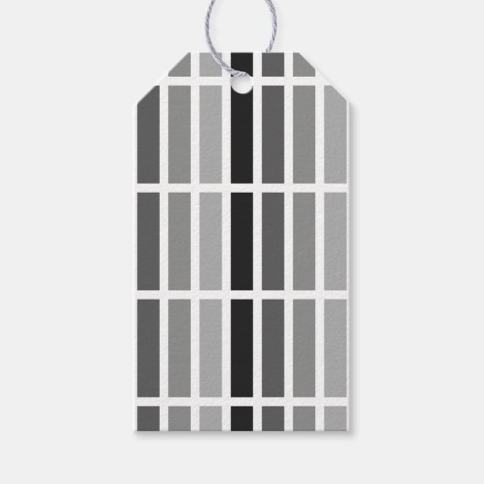 Silver Grey Hues Cadeaulabel (Voorkant)