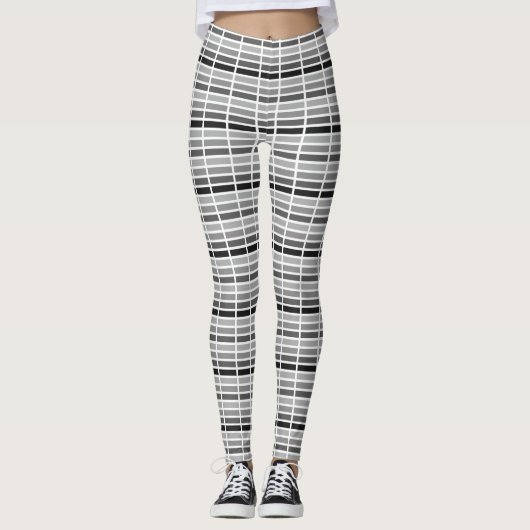 Silver Grey Hues Leggings (Voorkant)