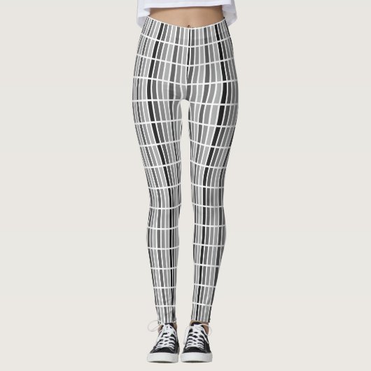 Silver Grey Hues Leggings (Voorkant)