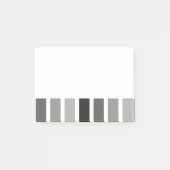Silver Grey Hues Post-it® Notes (Voorkant)