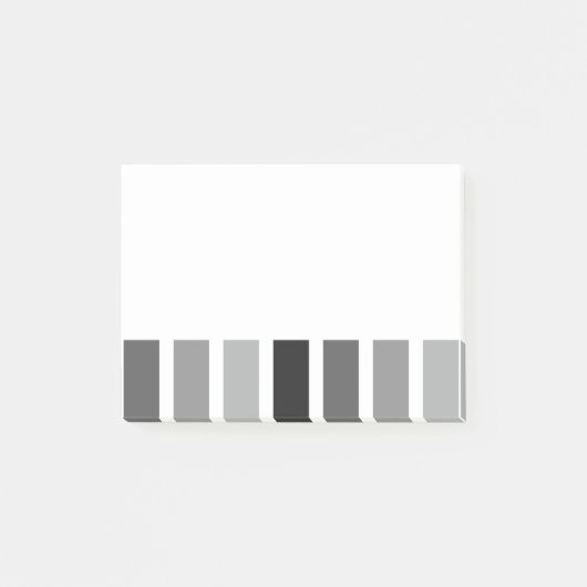 Silver Grey Hues Post-it® Notes (Voorkant)
