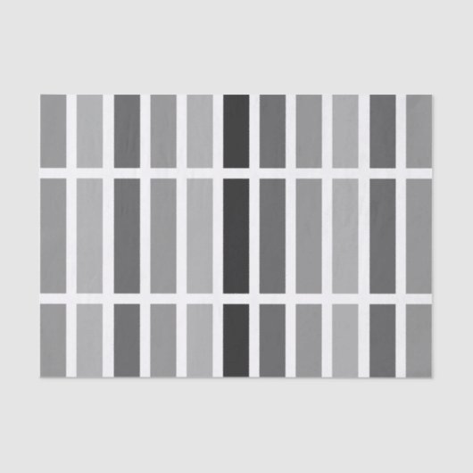 Silver Grey Hues Tissuepapier (Voorkant)