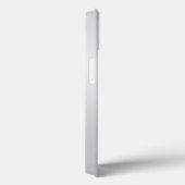 Silver Grey Professional Unieke Voeg je eigen naam Case-Mate iPhone Case (Achterkant / Rechts)