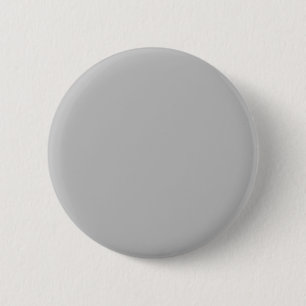 Silver Grey Round Pin-back Button