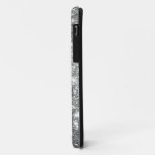 Silver Grey Sparkle Case-Mate iPhone Case (Achterkant/links)