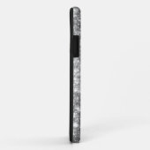 Silver Grey Sparkle Case-Mate iPhone Case (Achterkant/rechts)