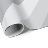 Silver Grey Striped Cadeaupapier (Rol Hoek)