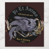 Silver Griffin Wijn Etiket (Enkel label)