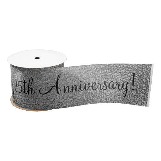 Silver Happy 25e 25e 25e Jubileum sati Lint (Spoel)