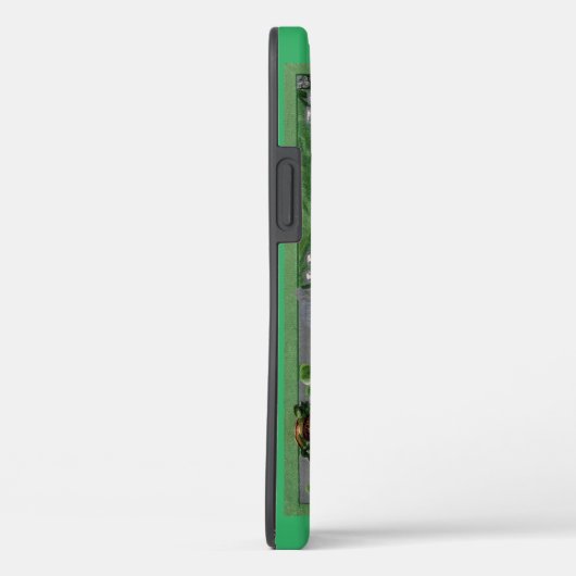 Silver Harp, Shamrock, St. Patrick's Day,  Case-Mate iPhone Case (Achterkant / Rechts)