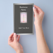 Silver Healing Hands Holistic Sjabloon Flyer (Hand)